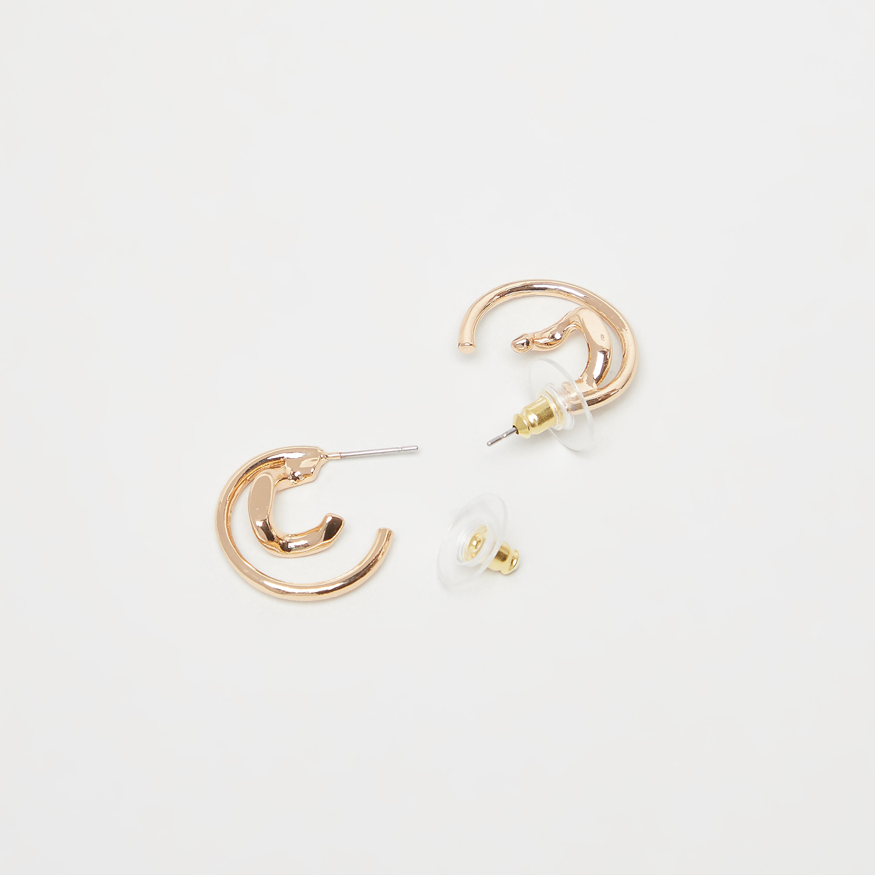 Multi-Hoop Earrings with Gold Finish-women-watchesandjewellery-jewellery-earrings-image-3