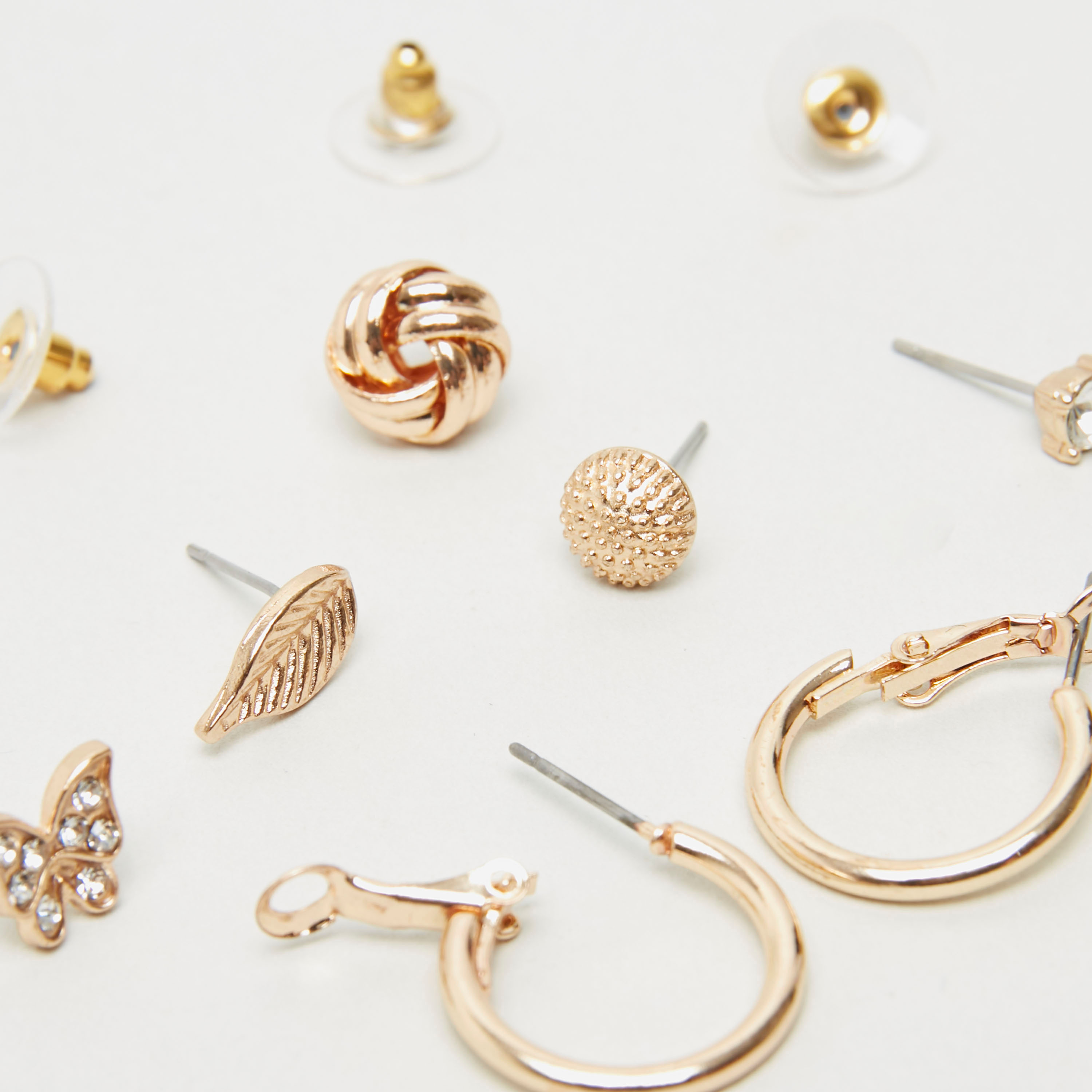 Value Pack Multi-Shape Design Earrings - Set of 12-women-watchesandjewellery-jewellery-earrings-image-3