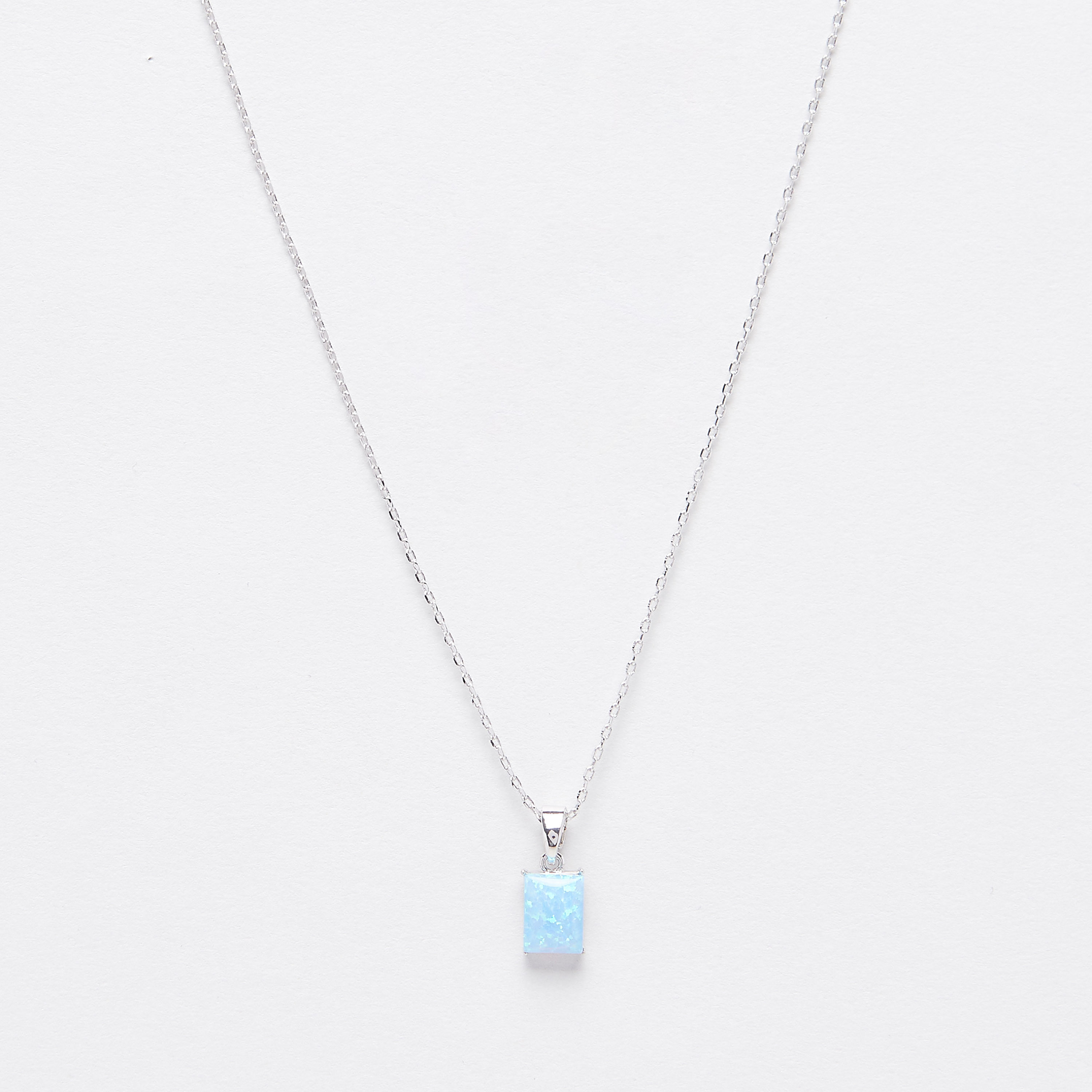 Opal pendant deals necklace