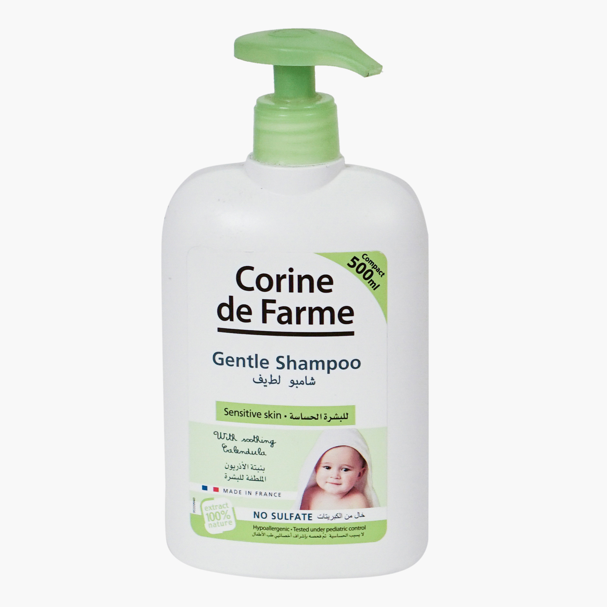 Corine de Sulfate-Free Farme Baby Shampoo  500 ml-baby-bathandcare-hairbodyskincare-image-1