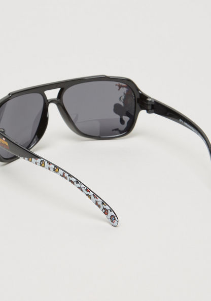 نظارة شمسية بإطار كامل وطبعات سبايدر مان مع وسادات أنف