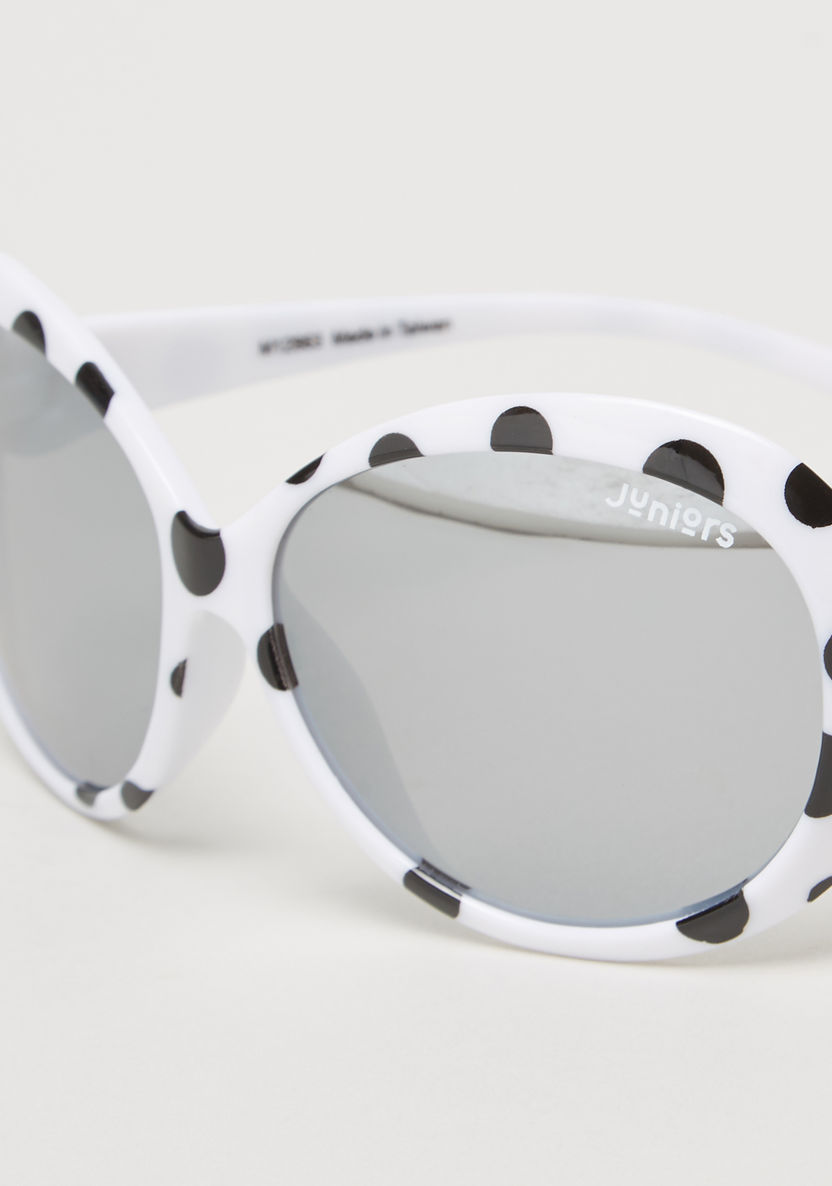 Juniors Polka Dots Print Sunglasses-Sunglasses-image-1