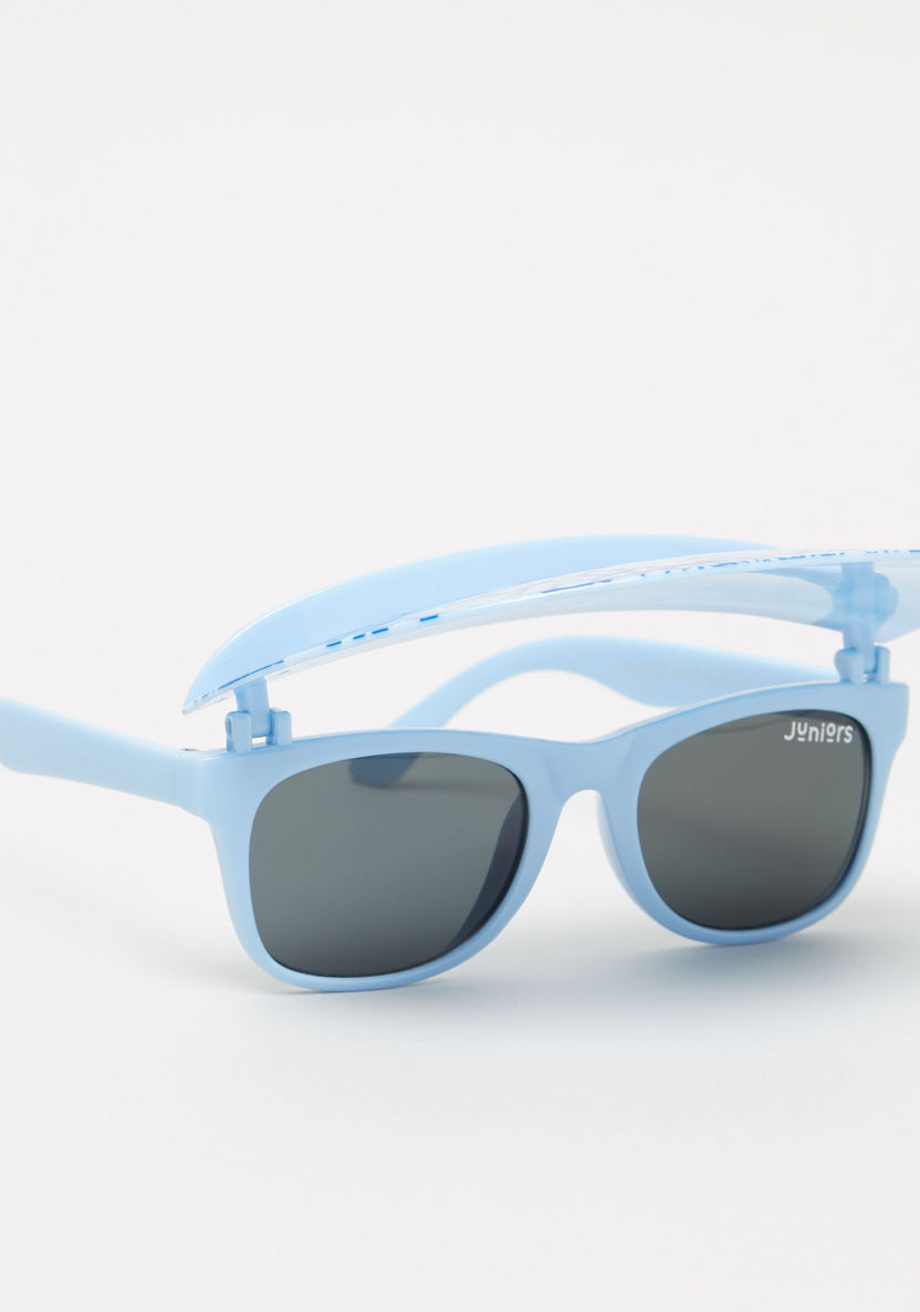Juniors Printed Sunglasses with Cap-Sunglasses-image-0