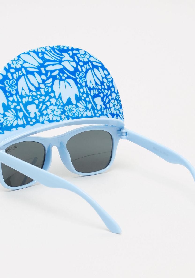Juniors Printed Sunglasses with Cap-Sunglasses-image-3