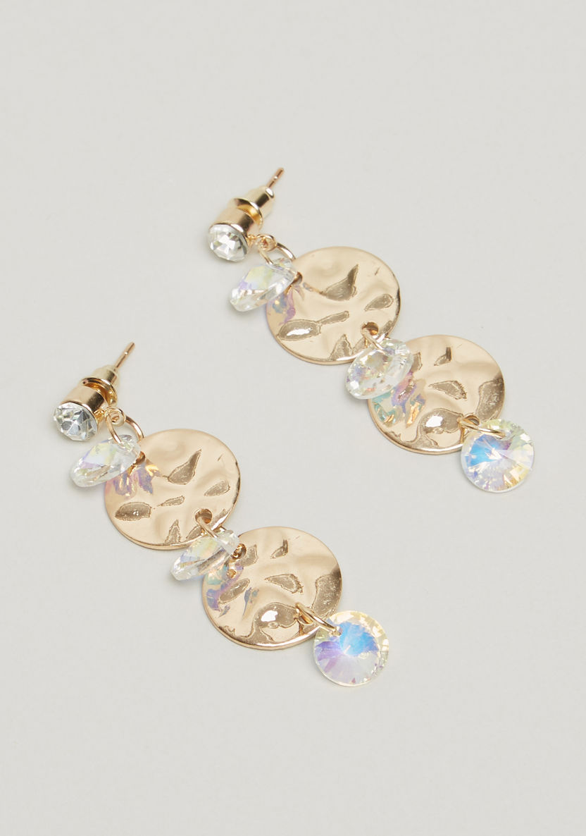 Charmz Studded Dangler Earrings-Jewellery-image-0