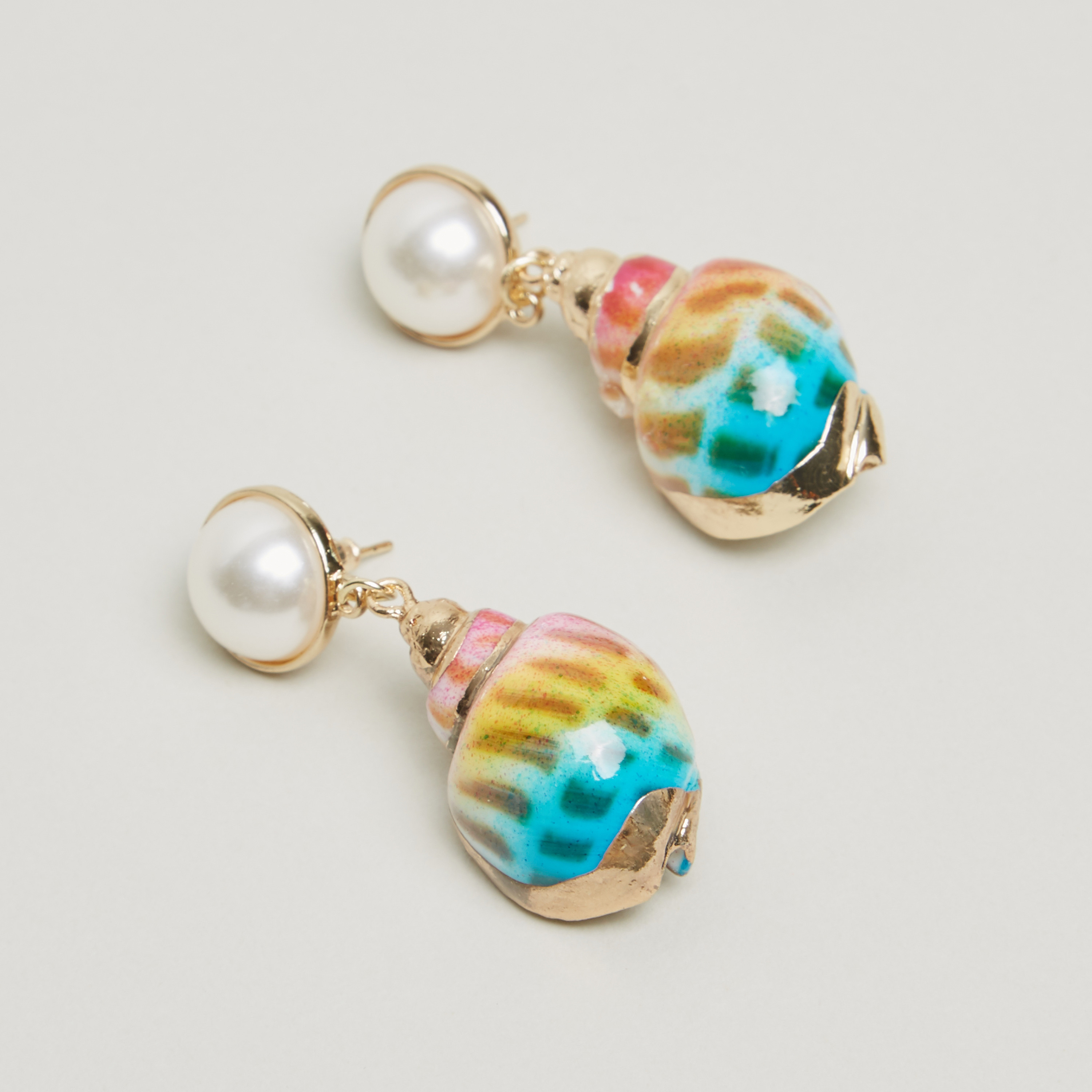 Charmz Printed Dangler Earrings-girls-accessories-jewellery-image-1