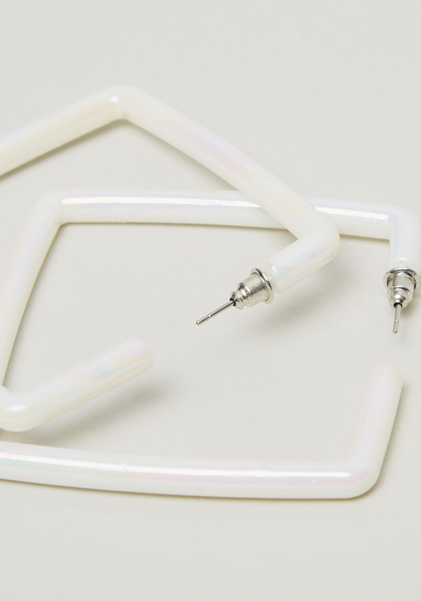 Charmz Embellished Earrings with Pushback Closure - Set of 2-Jewellery-image-1