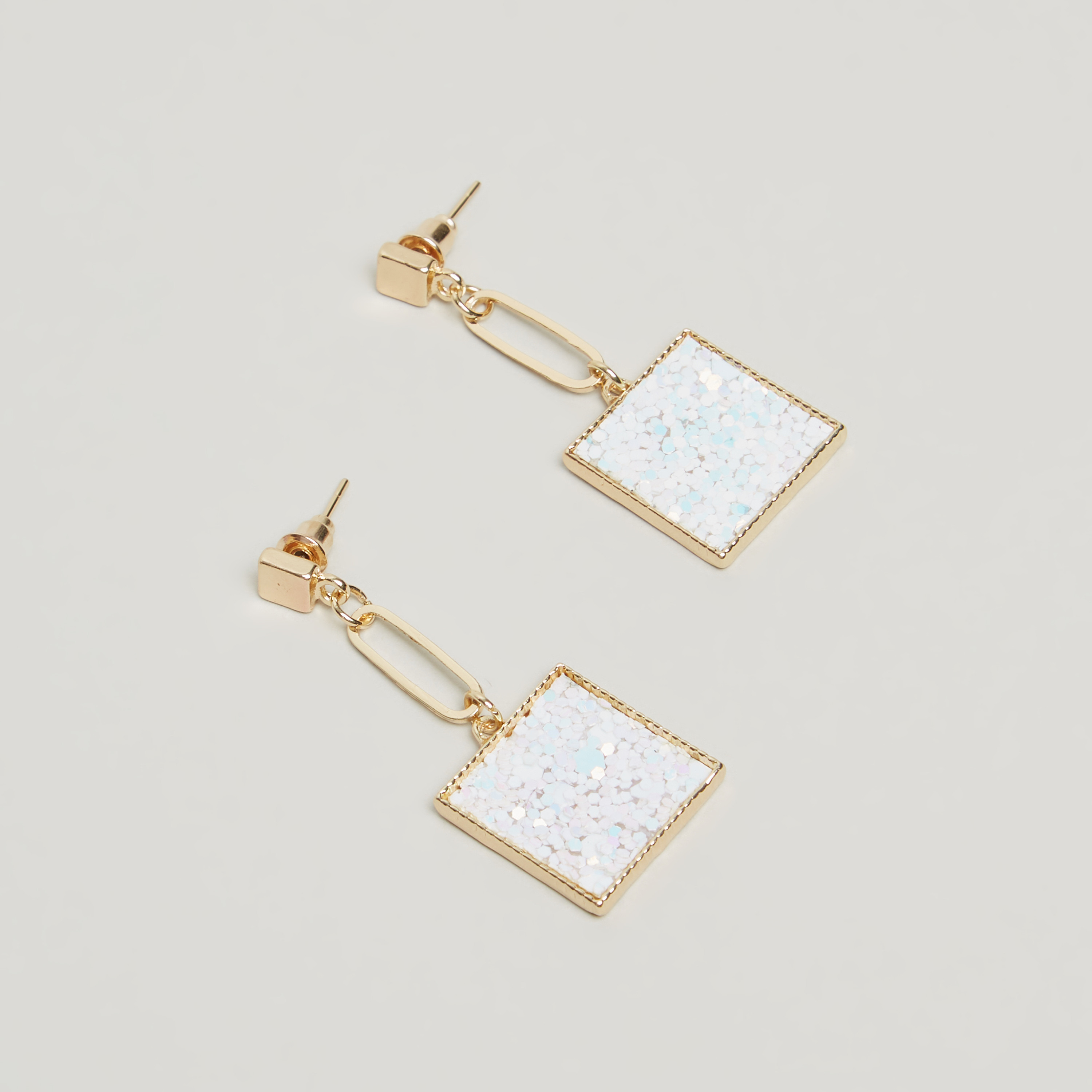 حلقان متدلية مزيّنة بمكبس إغلاق خلفي من تشارمز-girls-accessories-jewellery-image-2