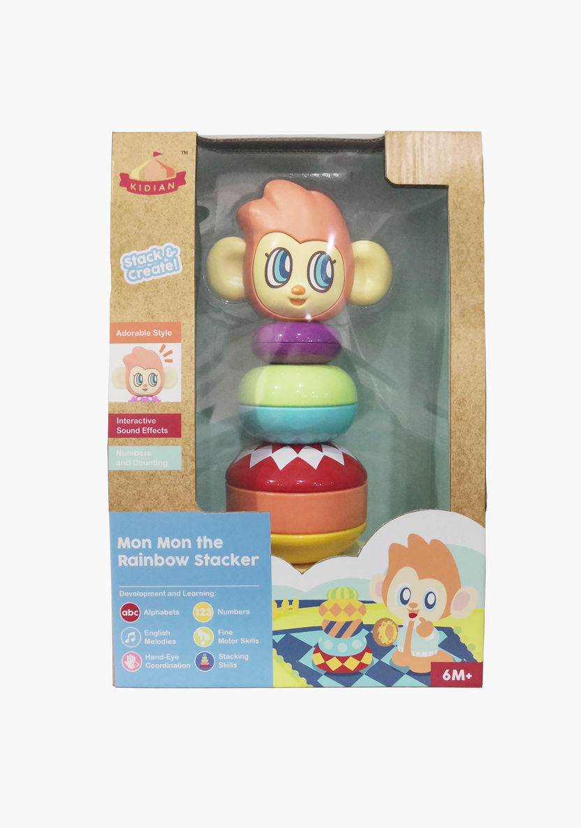 Monmon the Rainbow Stacker Toy-Baby and Preschool-image-0