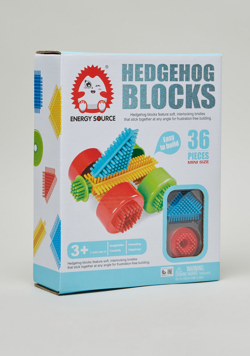 HedgeHog 36-Pieces Blocks Playset-Blocks%2C Puzzles and Board Games-image-0