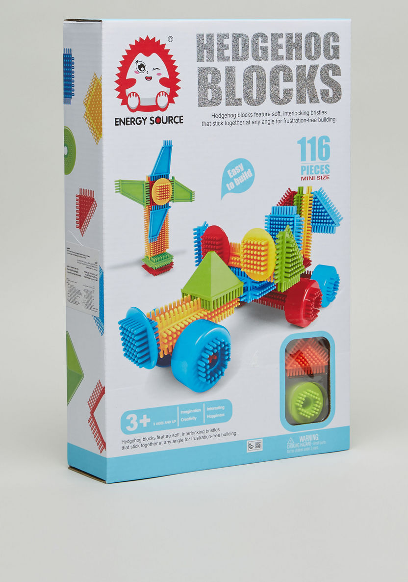 Energy Source 116-Piece Hedgehog Blocks Set-Blocks%2C Puzzles and Board Games-image-0