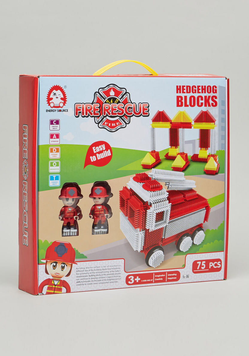 Fire Rescue Hedgehog Blocks-Blocks%2C Puzzles and Board Games-image-0