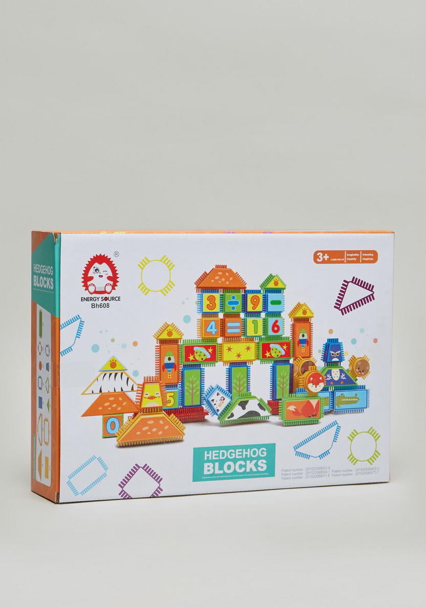 Energy Source 78-Piece Hedgehog Blocks Set-Blocks%2C Puzzles and Board Games-image-0