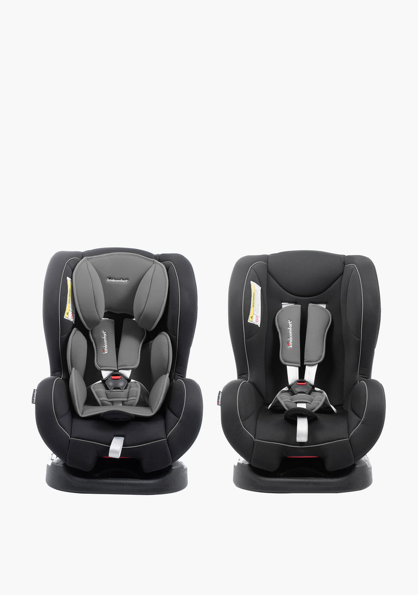Kindcomfort KIT Car Seat - Black/Grey ( Up to 3 years)-Car Seats-image-9