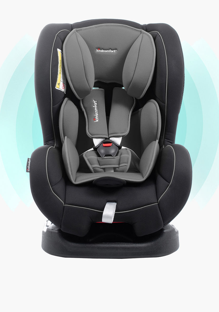 Kindcomfort KIT Car Seat - Black/Grey ( Up to 3 years)-Car Seats-image-17