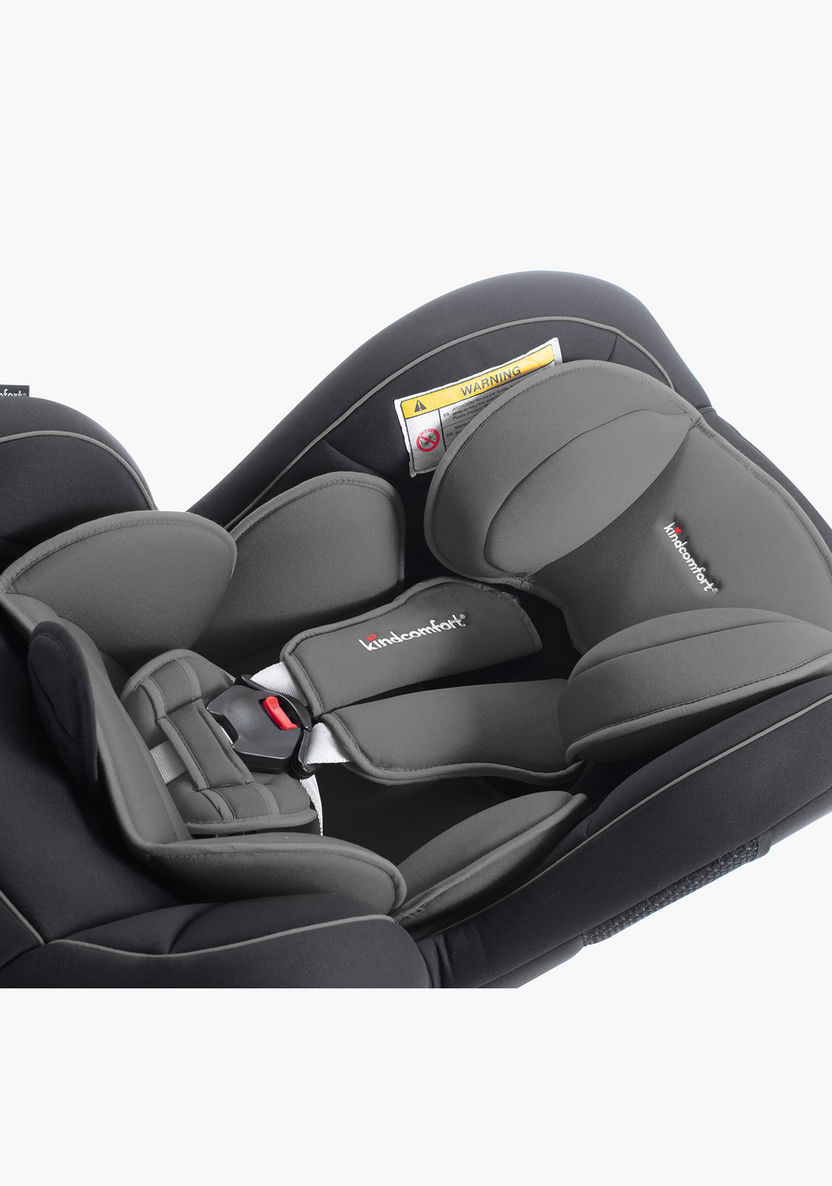 Kindcomfort KIT Car Seat - Black/Grey ( Up to 3 years)-Car Seats-image-20