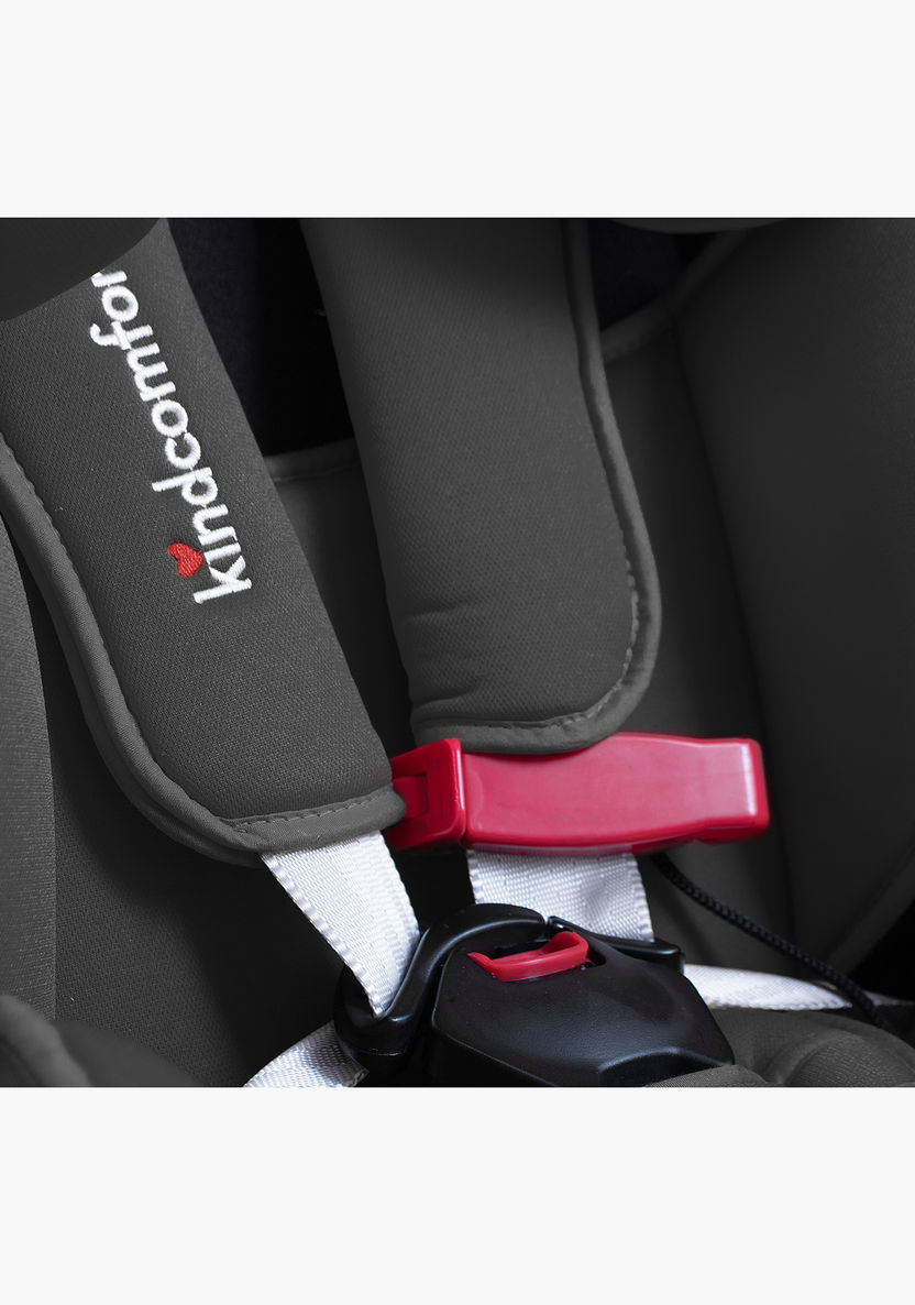Kindcomfort KIT Car Seat - Black/Grey ( Up to 3 years)-Car Seats-image-25