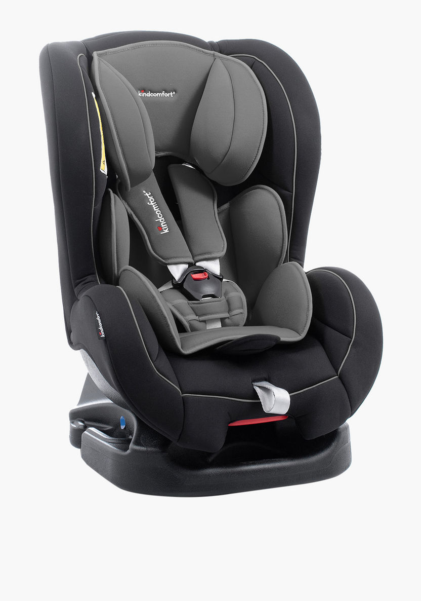 Kindcomfort KIT Car Seat - Black/Grey ( Up to 3 years)-Car Seats-image-2