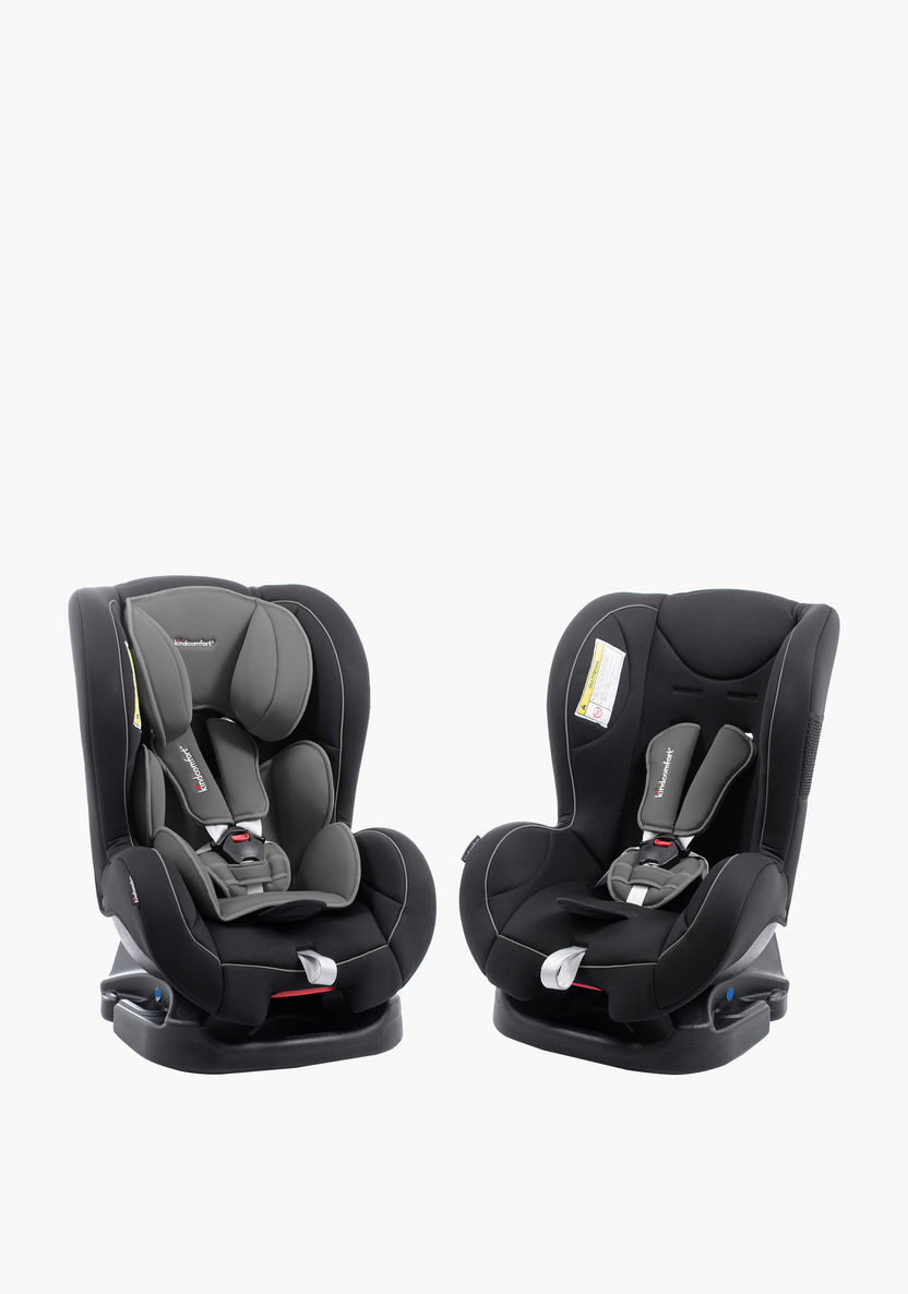 Kindcomfort KIT Car Seat - Black/Grey ( Up to 3 years)-Car Seats-image-3