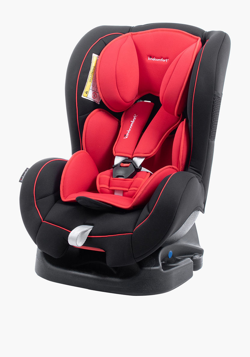 Kindcomfort KIT Car Seat - Black/Red ( Up to 3 years)-Car Seats-image-0