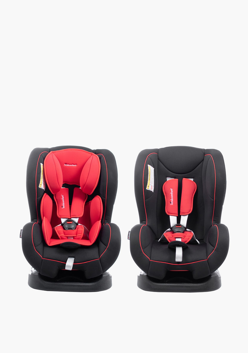 Kindcomfort KIT Car Seat - Black/Red ( Up to 3 years)-Car Seats-image-9