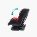 Kindcomfort KIT Car Seat - Black/Red ( Up to 3 years)-Car Seats-thumbnail-16