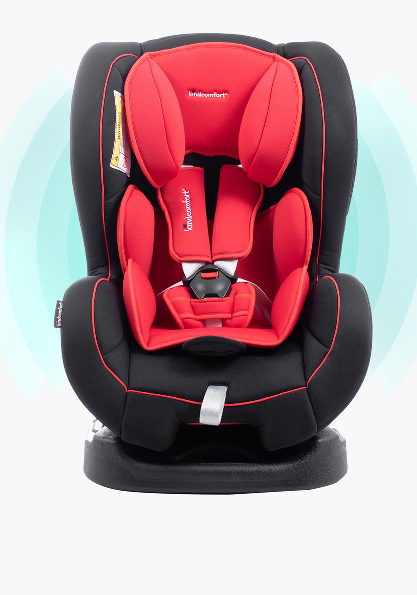 Kindcomfort KIT Car Seat - Black/Red ( Up to 3 years)-Car Seats-image-17