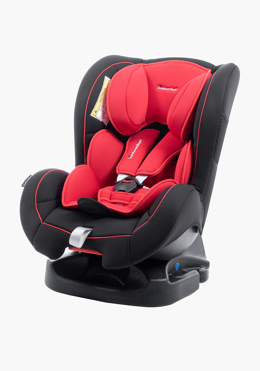 Kindcomfort KIT Car Seat - Black/Red ( Up to 3 years)-Car Seats-image-1