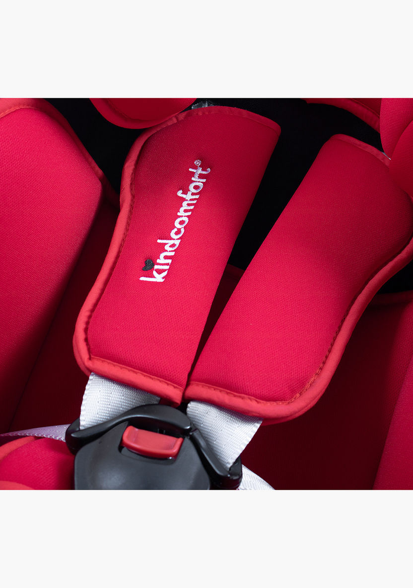 Kindcomfort KIT Car Seat - Black/Red ( Up to 3 years)-Car Seats-image-23