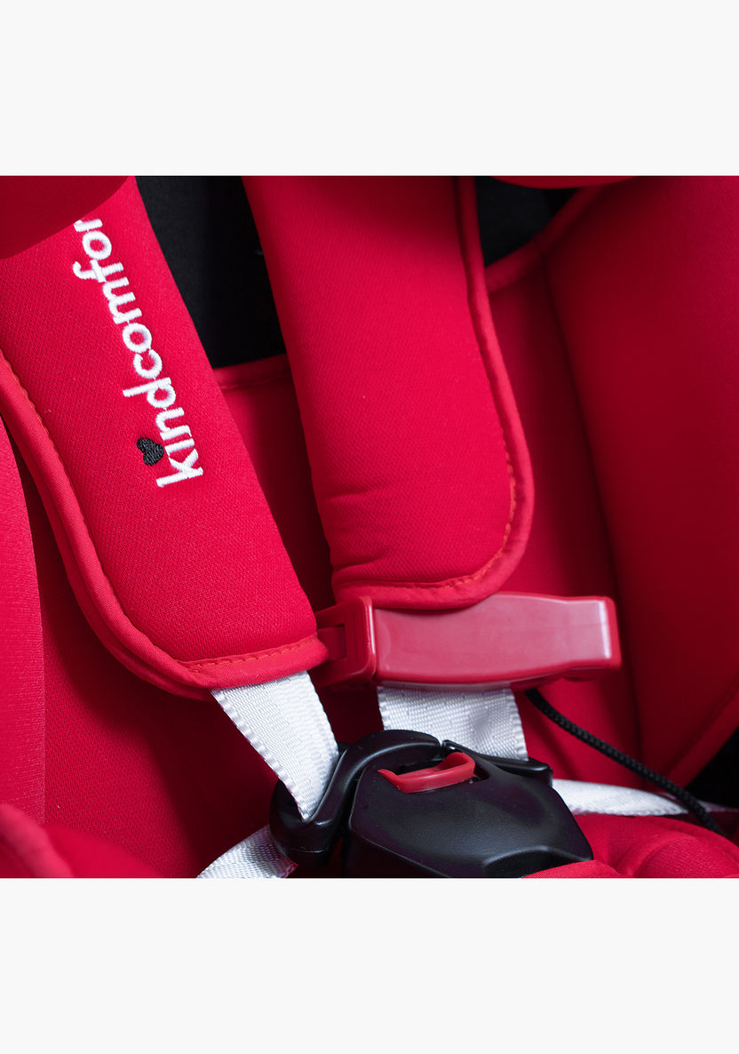 Kindcomfort KIT Car Seat - Black/Red ( Up to 3 years)-Car Seats-image-25