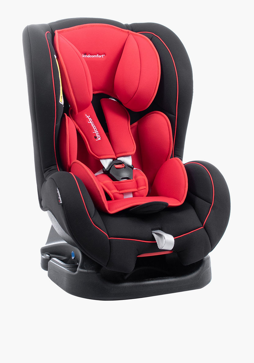 Kindcomfort KIT Car Seat - Black/Red ( Up to 3 years)-Car Seats-image-2