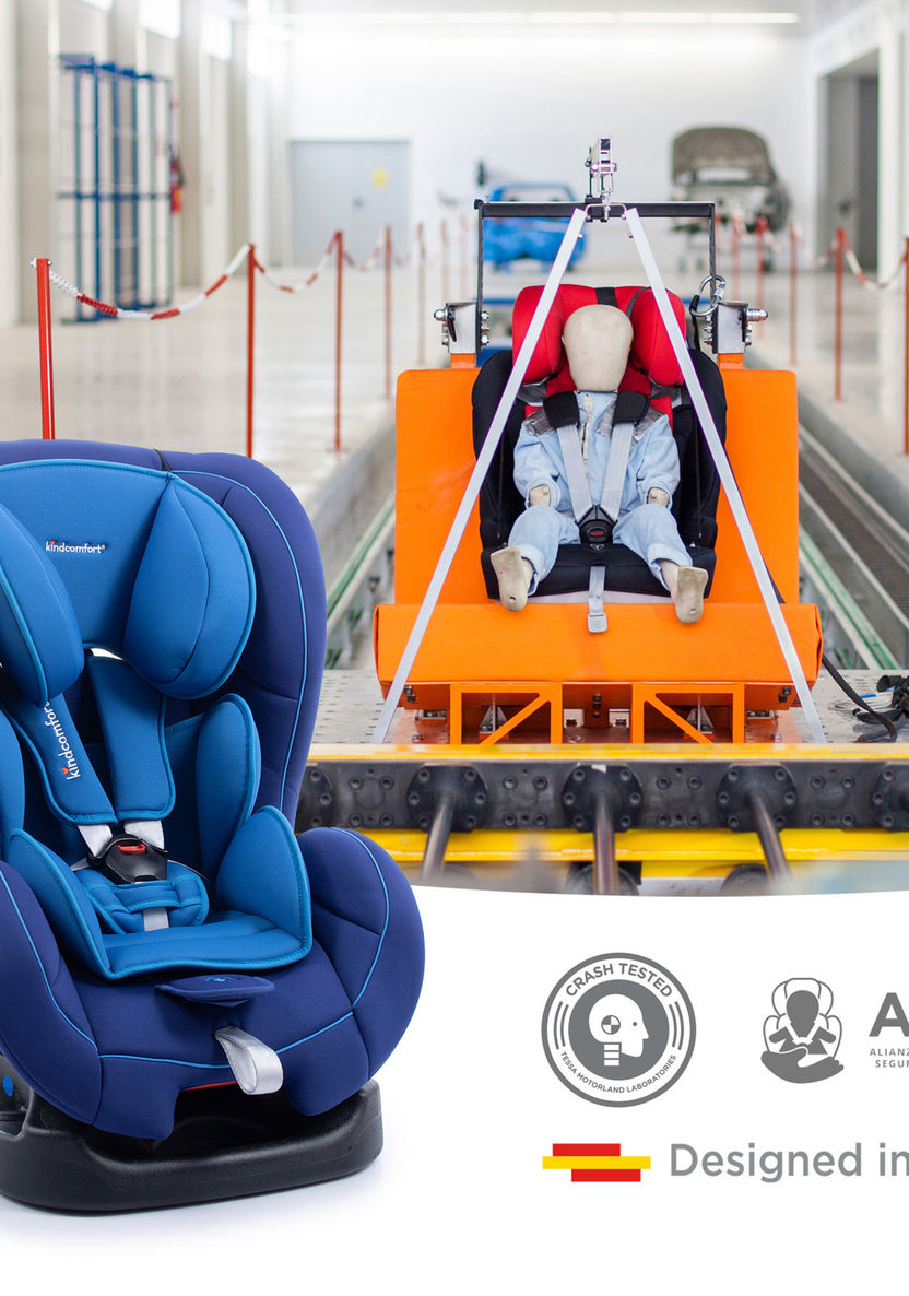 Kindcomfort KIT Car Seat - Navy/Blue ( Up to 3 years)-Car Seats-image-13
