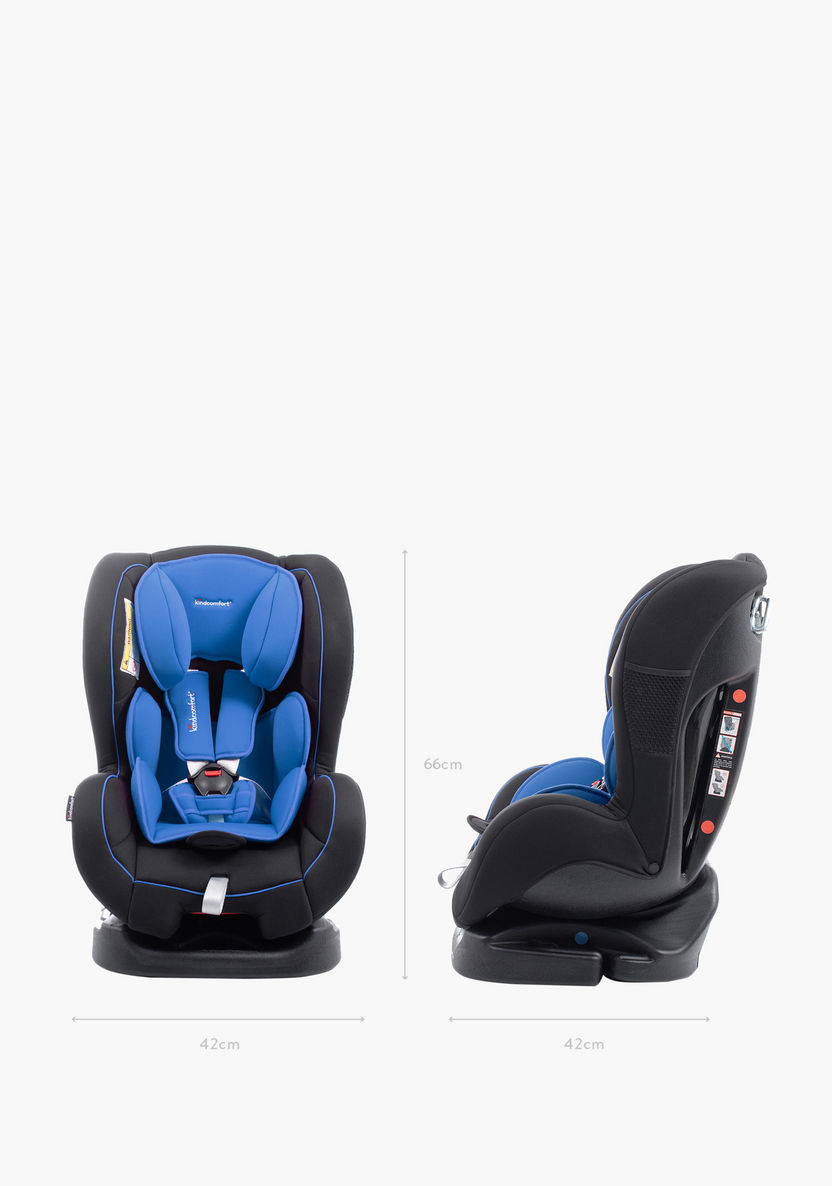 Kindcomfort KIT Car Seat - Navy/Blue ( Up to 3 years)-Car Seats-image-14