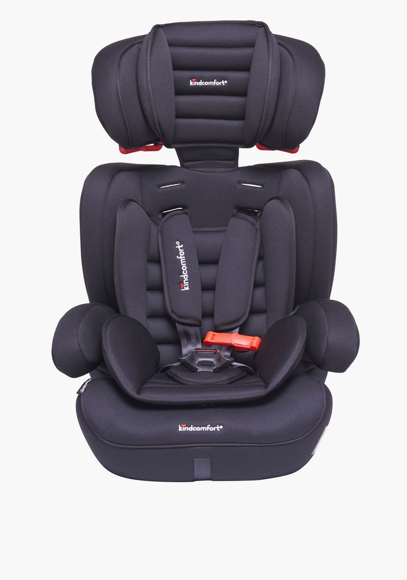 Kindcomfort KIT KZC 123 Car Seat - Black (9 months to 12 years)-Car Seats-image-0