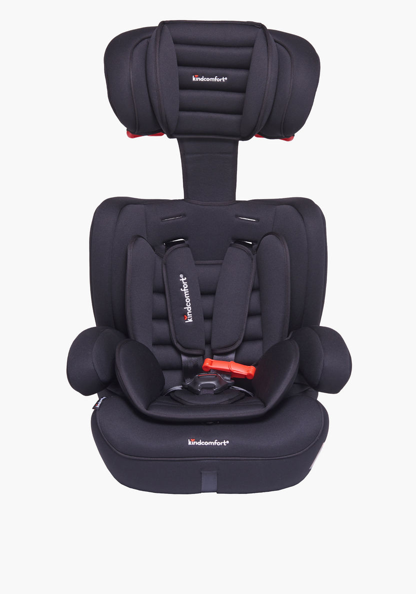 Kindcomfort KIT KZC 123 Car Seat - Black (9 months to 12 years)-Car Seats-image-4