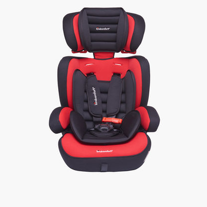 Kindcomfort KIT KZC 123 Car Seat - Black/Red (9 months to 12 years)