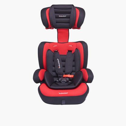 Kindcomfort KIT KZC 123 Car Seat - Black/Red (9 months to 12 years)