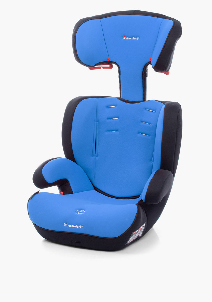 Kindcomfort KZC 123 Car Seat - Black/Blue (9 months to 12 years)-Car Seats-image-10