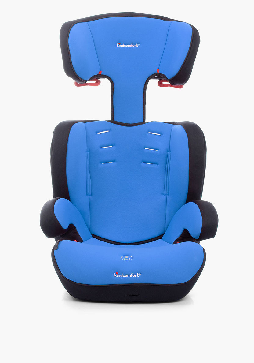 Kindcomfort KZC 123 Car Seat - Black/Blue (9 months to 12 years)-Car Seats-image-12