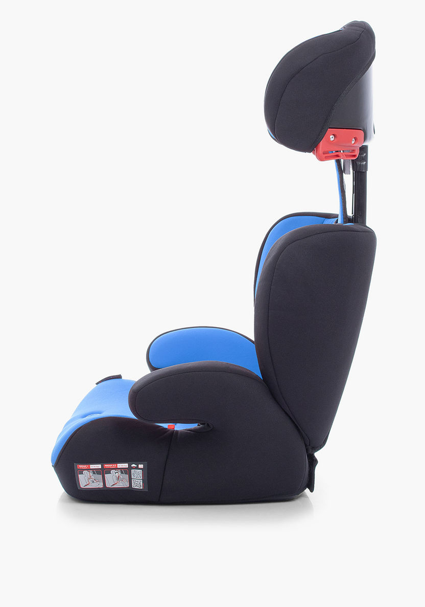 Kindcomfort KZC 123 Car Seat - Black/Blue (9 months to 12 years)-Car Seats-image-13