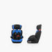 Kindcomfort KZC 123 Car Seat - Black/Blue (9 months to 12 years)-Car Seats-thumbnail-19