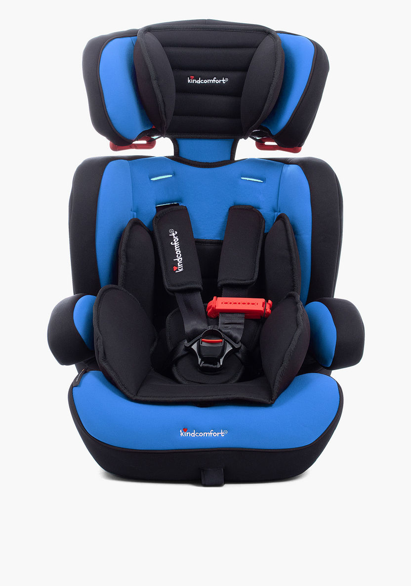 Kindcomfort KZC 123 Car Seat - Black/Blue (9 months to 12 years)-Car Seats-image-20