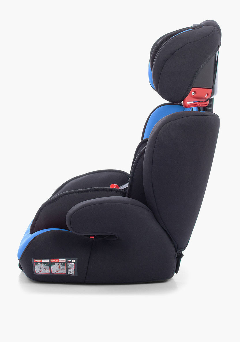Kindcomfort KZC 123 Car Seat - Black/Blue (9 months to 12 years)-Car Seats-image-3
