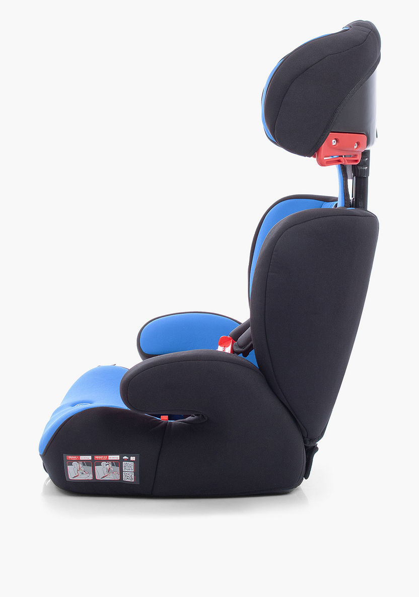 Kindcomfort KZC 123 Car Seat - Black/Blue (9 months to 12 years)-Car Seats-image-6