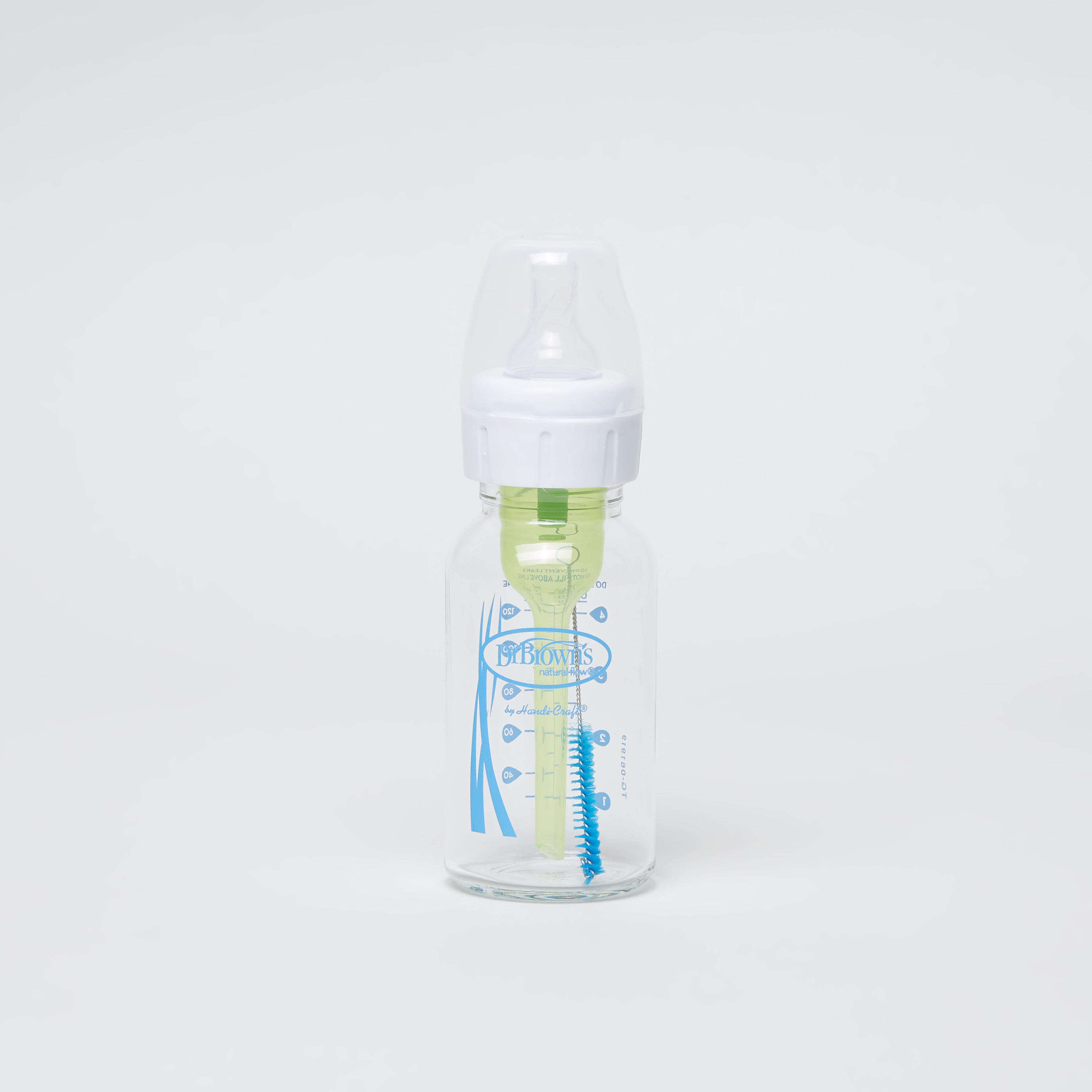 Dr. Brown's Options+ Anti-Colic Feeding Bottle - 120 ml-baby-feeding-feedingbottles-bottlesandteats-image-1