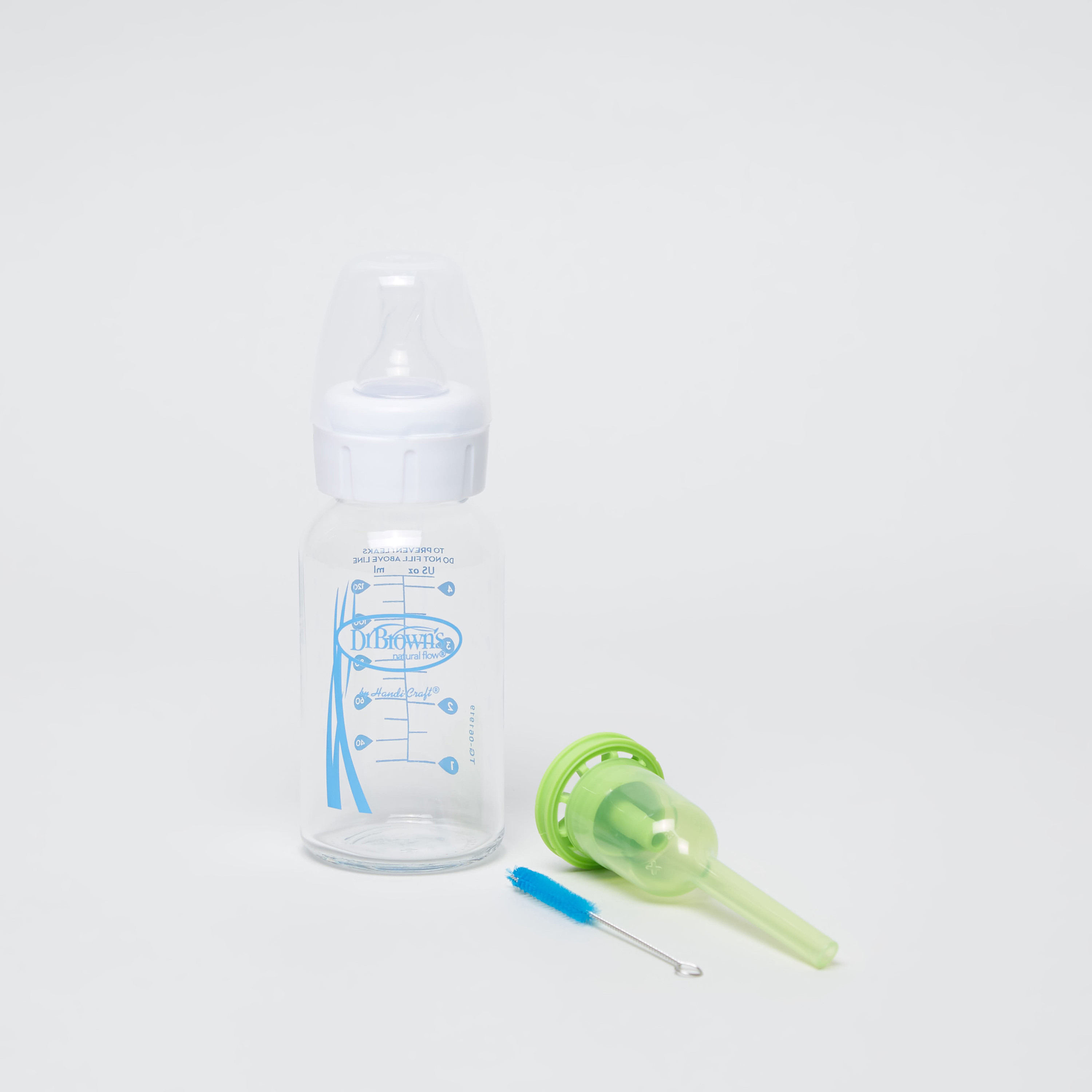 Dr. Brown's Options+ Anti-Colic Feeding Bottle - 120 ml-baby-feeding-feedingbottles-bottlesandteats-image-3
