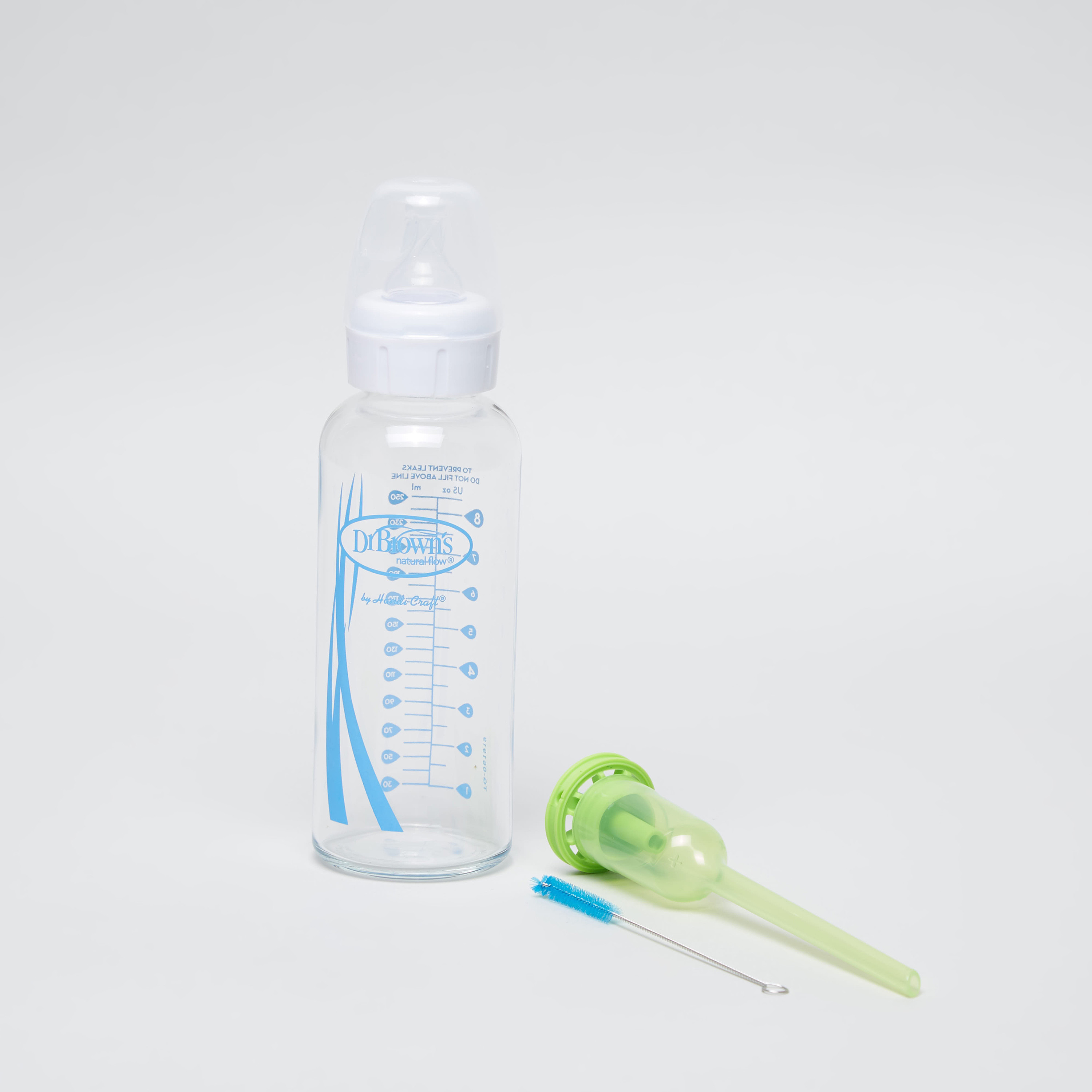 Dr. Brown's Options+ Anti-Colic Feeding Bottle - 250 ml-baby-feeding-feedingbottles-bottlesandteats-image-4
