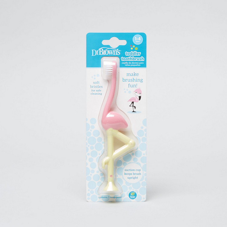 Dr. Brown's Flamingo-Shaped Toothbrush Toddler