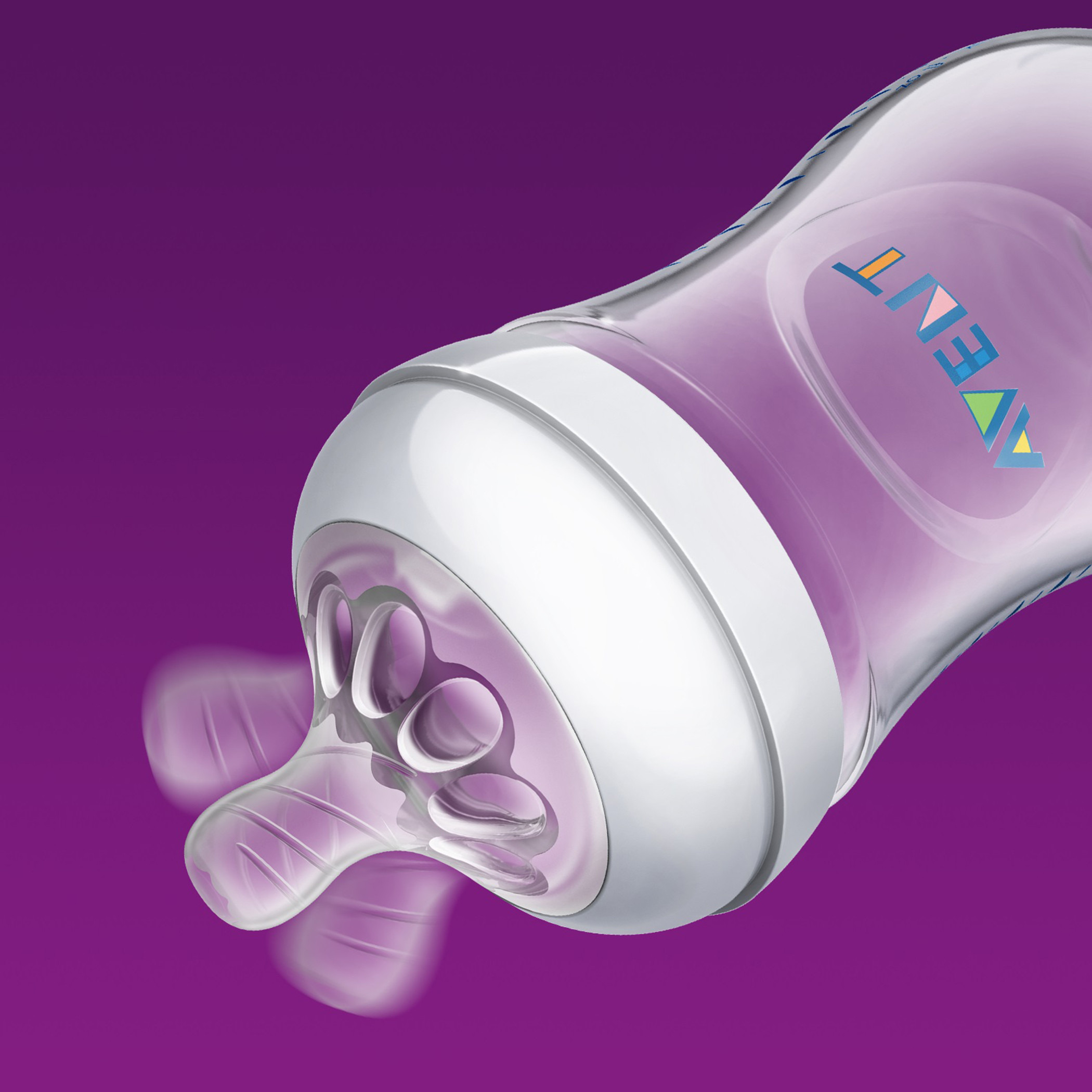 Philips Avent Natural Feeding Bottle with Lid - 260 ml-baby-feeding-feedingbottles-bottlesandteats-image-6