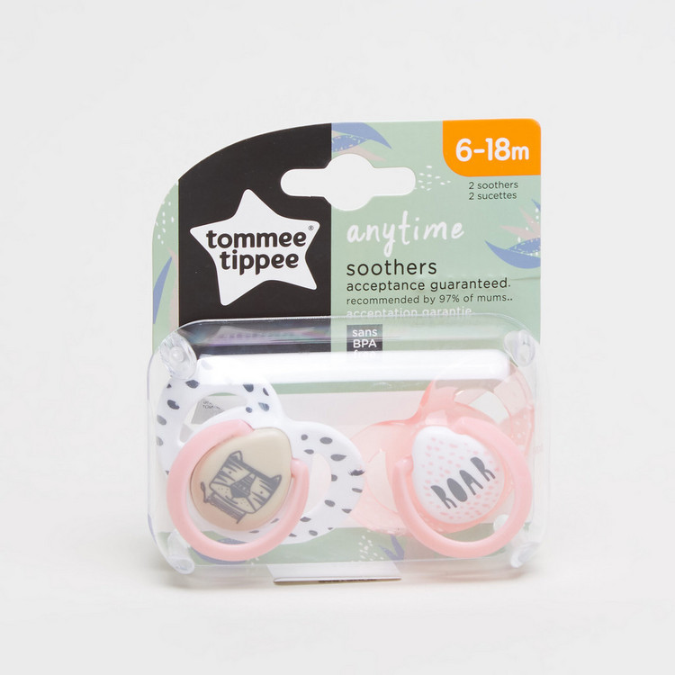Tommee Tippee Anytime Soother - Pack of 2